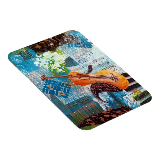 Gitarre Magnet (Rechte Seite)