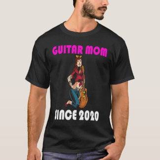 Gitarre Mama seit 2020 T-Shirt