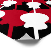 Gitarre Mandala Poster (Ecke)