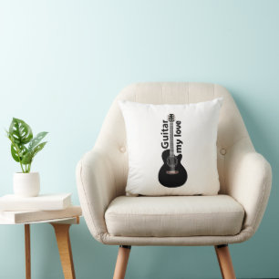 Gitarre meiner Liebe Gitarre Kissen