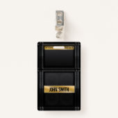 Gitarre mit individuelle Name  Ausweis (Vorderseite mit Klammer)