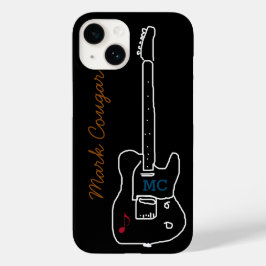Gitarre mit Namen Case-Mate iPhone Hülle