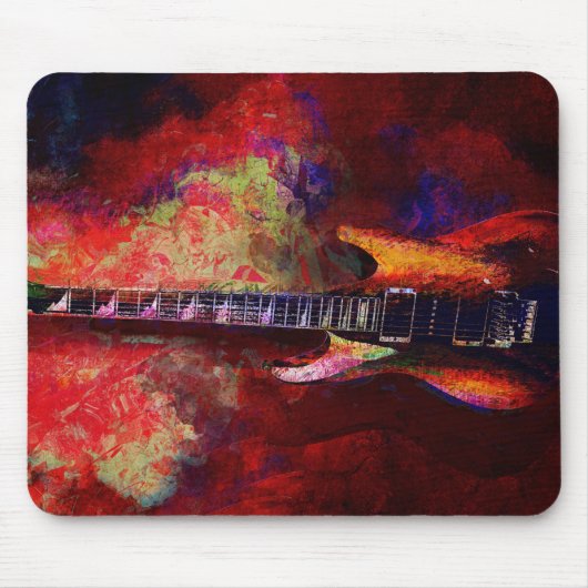 Gitarre Mousepad (Vorne)