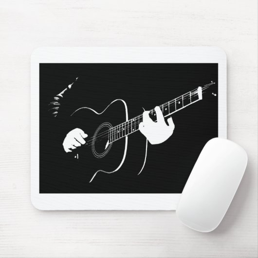 Gitarre Mousepad (Mit Mouse)
