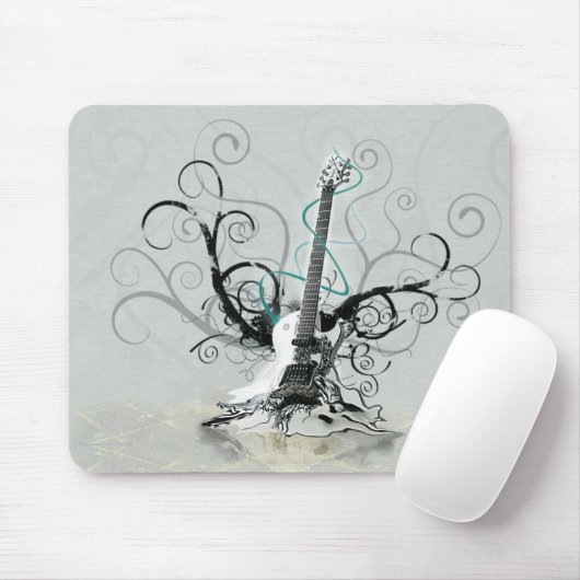 Gitarre Mousepad (Mit Mouse)