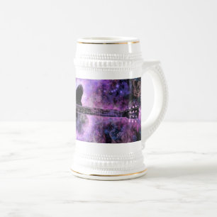 Gitarre Music Beer Stein Bierglas