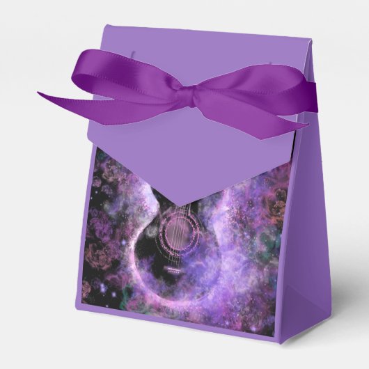 Gitarre Music Favor Box Geschenk Geschenkschachtel (Vorderseite)