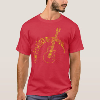 Gitarre Music Lover Guitar T-Shirt