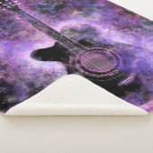 Gitarre Music Sherpa Blanket Sherpadecke (3/4)