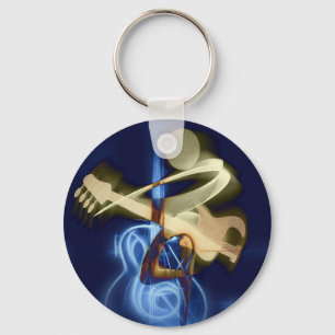 Gitarre Music String Destiny Song und Tanz Schlüsselanhänger