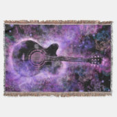 Gitarre Music Throw Blanket Decke (Vorderseite)