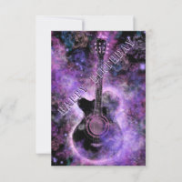 Gitarre Musical Happy Birthday Card