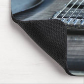 Gitarre, Musik, E-Gitarre Mousepad (Ecke)