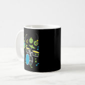 Gitarre-Musikinstrumente Kaffeetasse (Vorderseite Links)