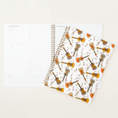 Gitarre Musiknoten Muster Planer (Anzeige)