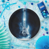 Gitarre Pappteller (Party)