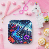 Gitarre Pappteller (Party)