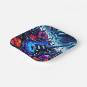 Gitarre Pappteller (Gewinkelt)