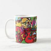Gitarre-Party-Tasse Kaffeetasse (Links)