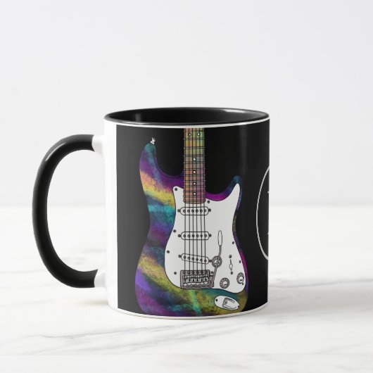 Gitarre Personalisiert Tasse (Links)