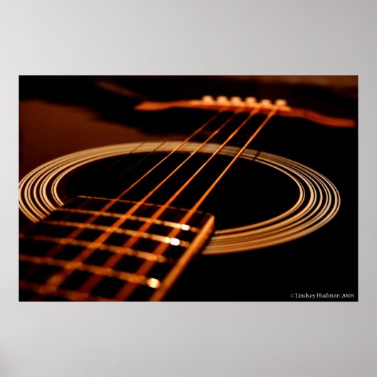 Gitarre Poster (Vorne)