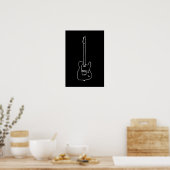 Gitarre Poster (Küche)
