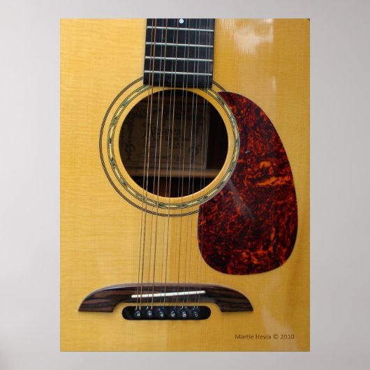 Gitarre Poster (Vorne)