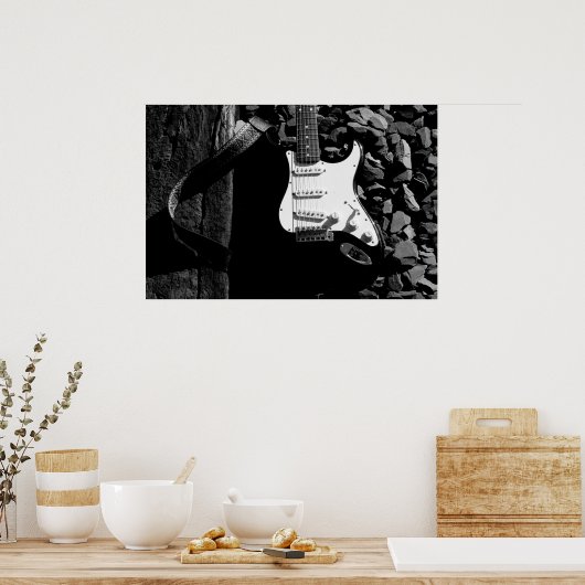 Gitarre Poster (Küche)