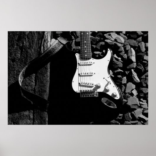 Gitarre Poster (Vorne)