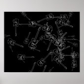 Gitarre Poster (Vorne)