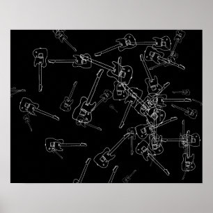 Gitarre Poster