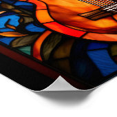 Gitarre Poster (Ecke)