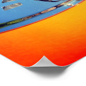 Gitarre Poster (Ecke)