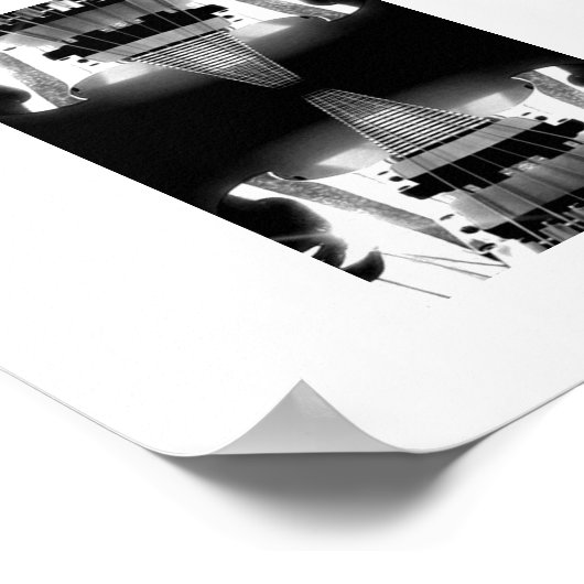 Gitarre Poster (Ecke)