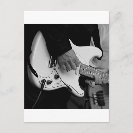 Gitarre Postkarte (Vorderseite)