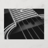 Gitarre Postkarte (Vorderseite)