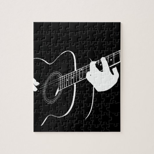 Gitarre Puzzle (Vertikal)