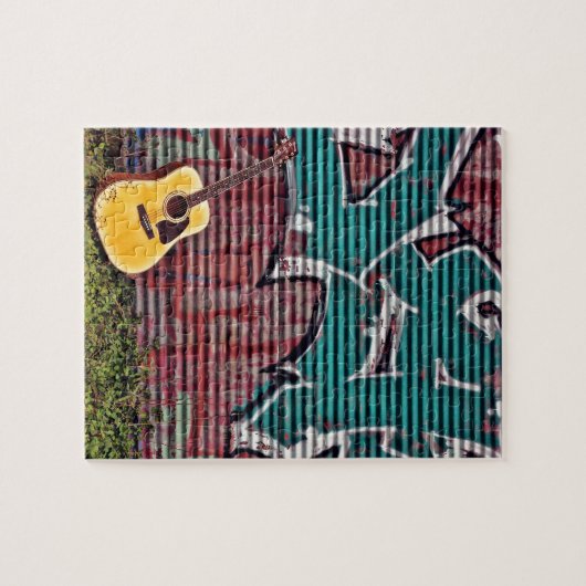 Gitarre Puzzle (Horizontal)