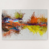 Gitarre Puzzle (Horizontal)