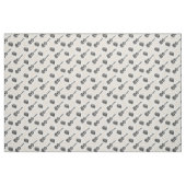 Gitarre Radio Muster Custom Linen Fabric Stoff (Fat Quarter (45,7 x 55,9 cm))