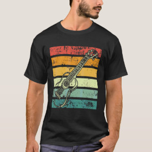 Gitarre Retro Vintage Musiker Gitarrist E-Gitarre T-Shirt