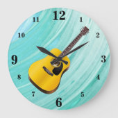 Gitarre rund um Uhr (Vorderseite)