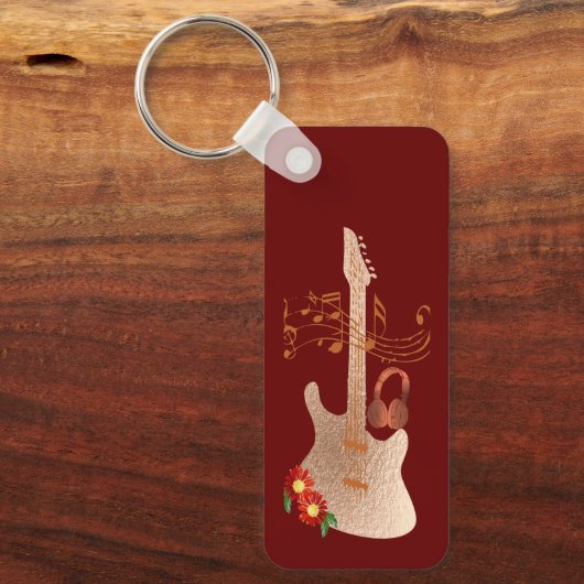 Gitarre Schlüsselanhänger (Vorderseite)
