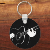 Gitarre Schlüsselanhänger (Vorderseite)