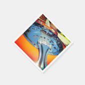 Gitarre Serviette (Ecke)