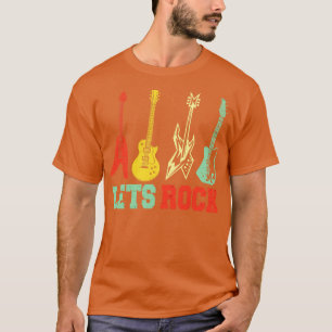 Gitarre Shirt Gitarrenliebhaber Vintage-Gitarrensp