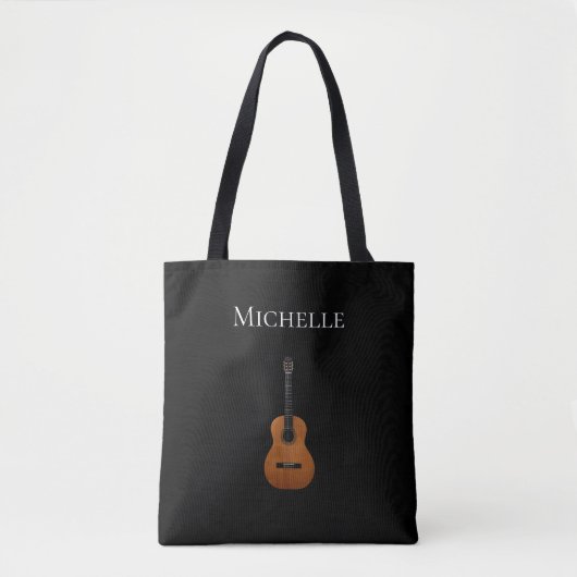 Gitarre Simple Monogram Music Black Tasche (Vorderseite)