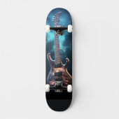 Gitarre Skateboard (Vorderseite)