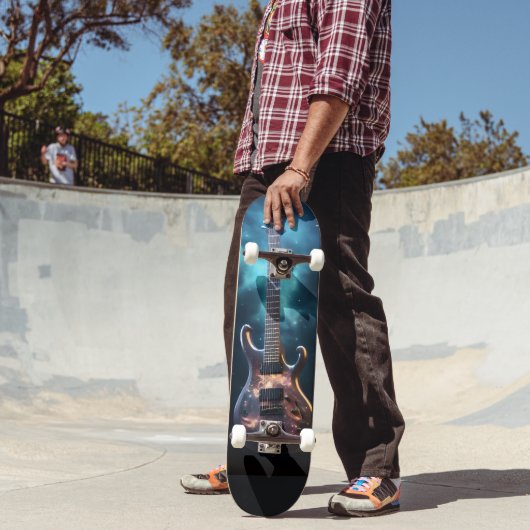 Gitarre Skateboard (Außenbereich 2)