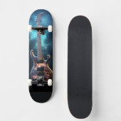 Gitarre Skateboard (Vorderseite)